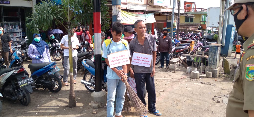 Masih Ada yang Tidak Pakai Masker, Ya Kena Sanksi