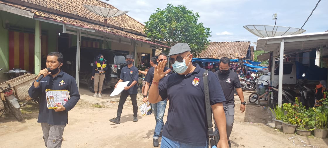 Grebek Pasar, KPU Waykanan Sosialisasi Pilbup