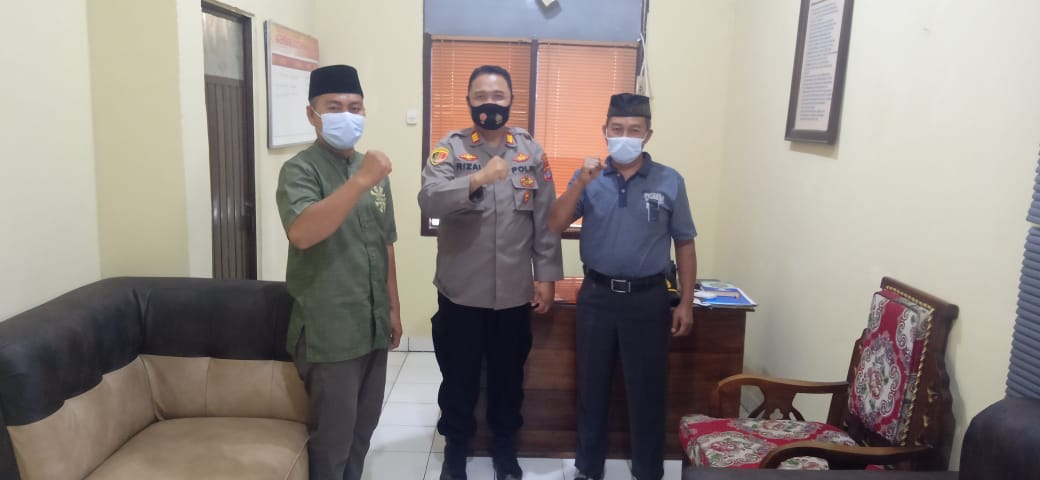 Temui Tokoh Agama, Polsek Pasirsakti Ajak Sukseskan Pilkada Aman dan Damai