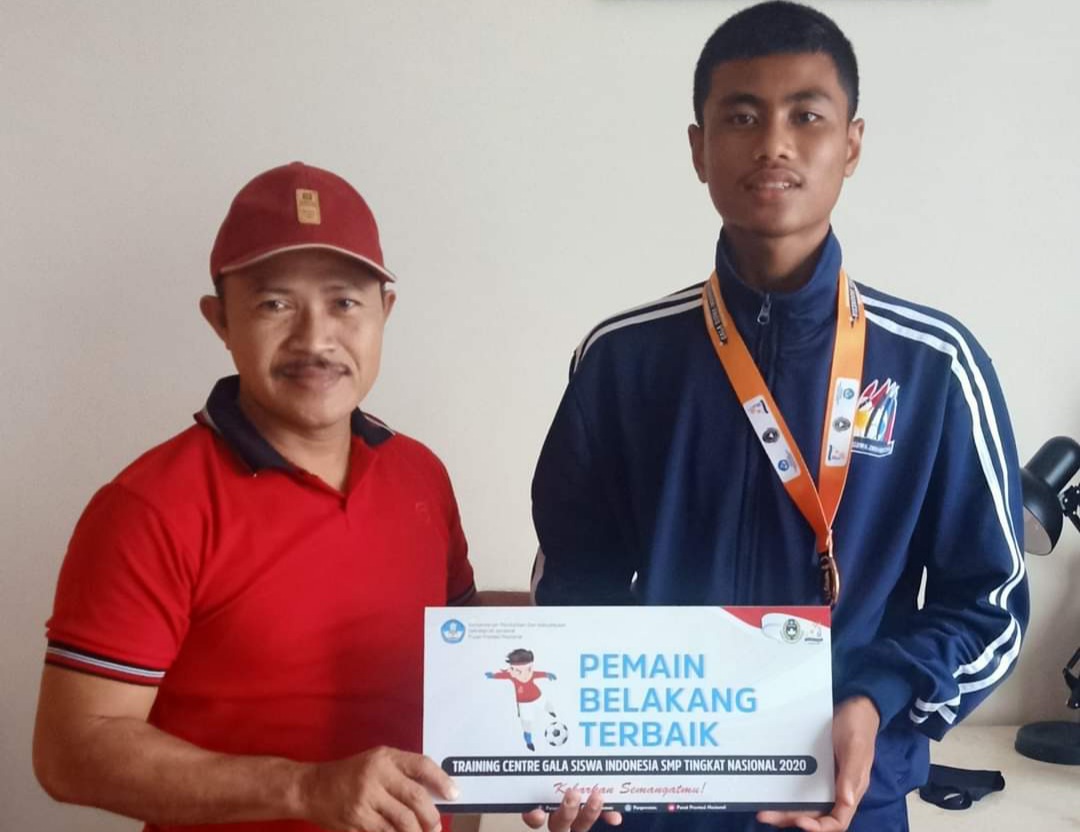Satu Pelajar Lamteng yang Ikut GSI Jadi Pemain Belakang Terbaik
