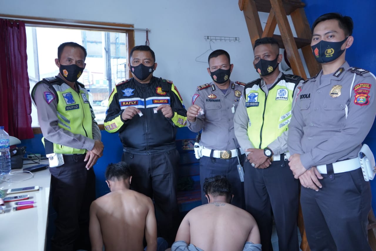 Sempat Tabrak Polisi, Dua Pengendara Ditangkap