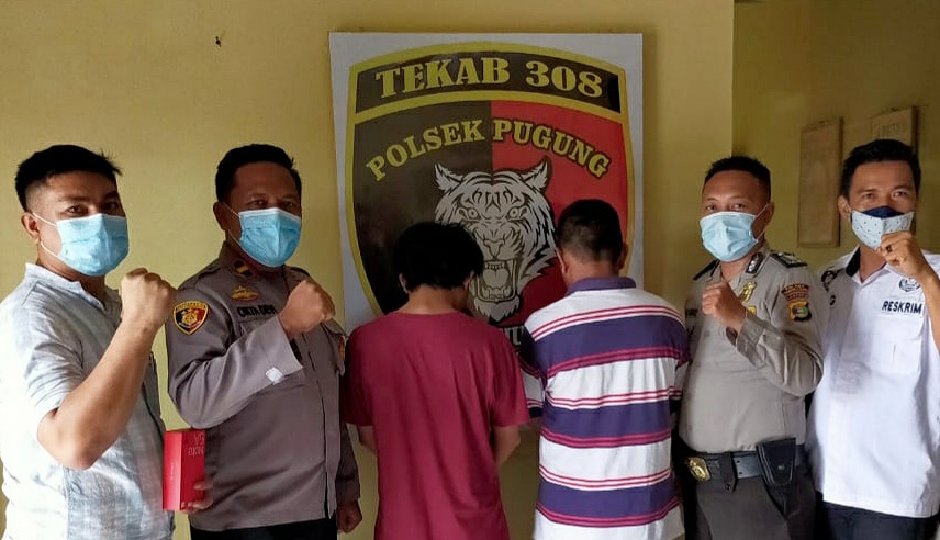 Dua Pembobol Rumah Tetangga di Pugung Ditangkap