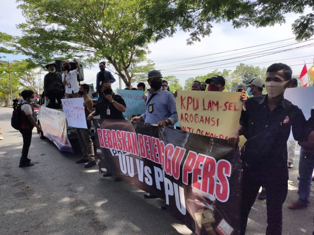 GPKP Pertanyakan Kinerja KPU Lamsel