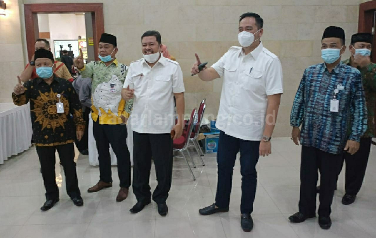 Dua Paslon Bupati-Wakil Bupati Pesawaran Beradu di Debat Kedua