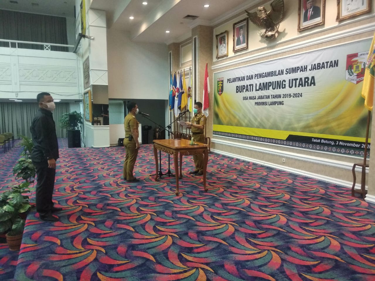 Menuju Definitif, Bupati Lampura Budi Utomo Bakal Dilantik Langsung Oleh Gubernur
