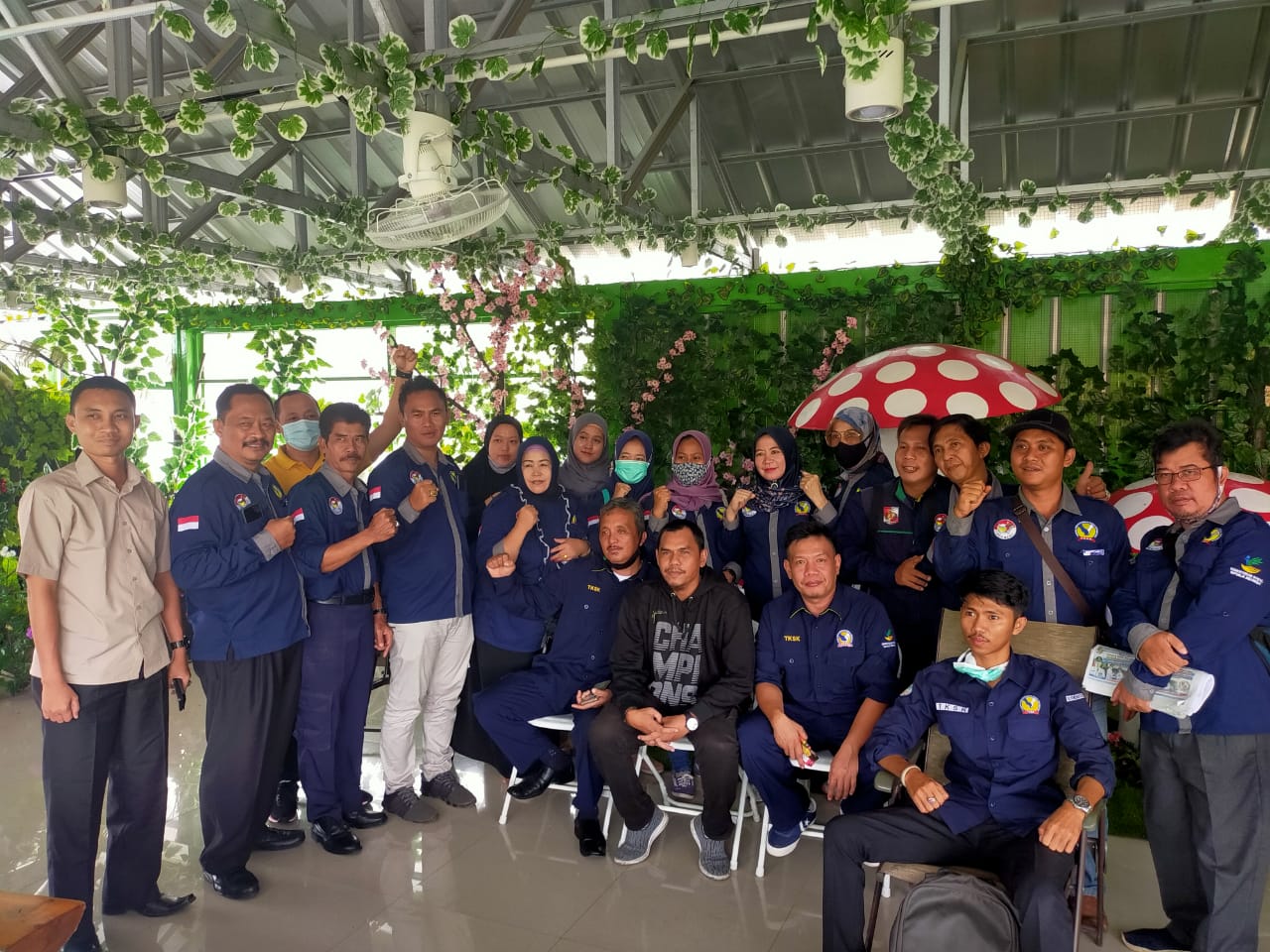 Bantu Pemerintah TKSK, Bentuk LKS di Lampura