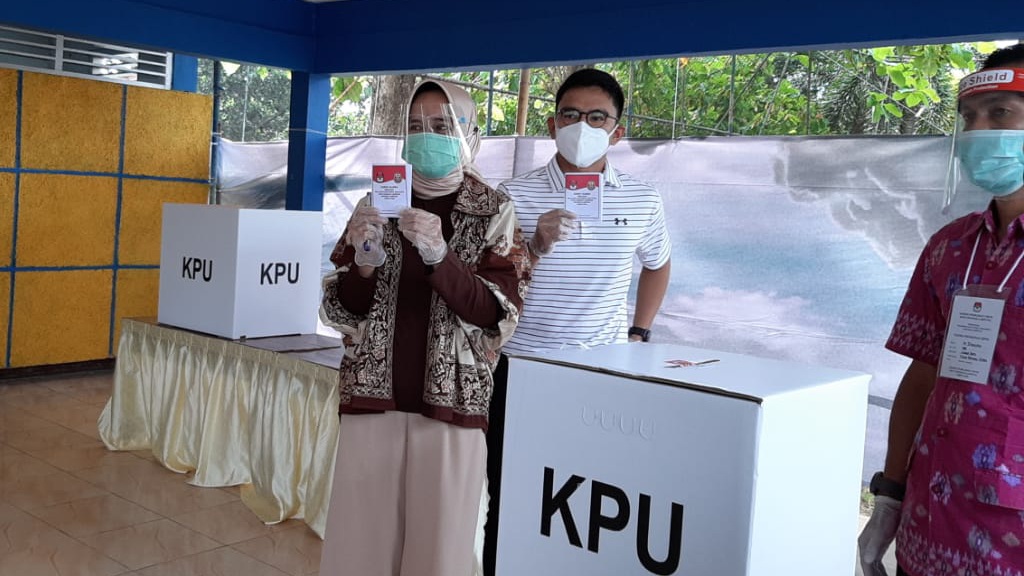 Tidak Ke TPS, Gubernur Nyoblos di Rumdis Mahan Agung