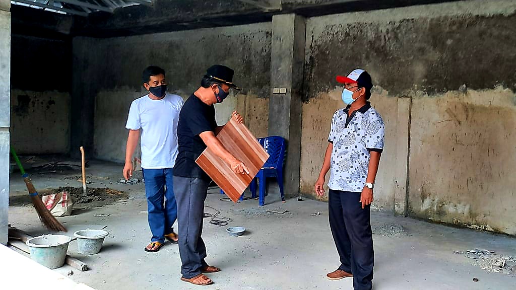 GGF Peduli Pers, Bantu Pembangunan Aula PWI Lamteng