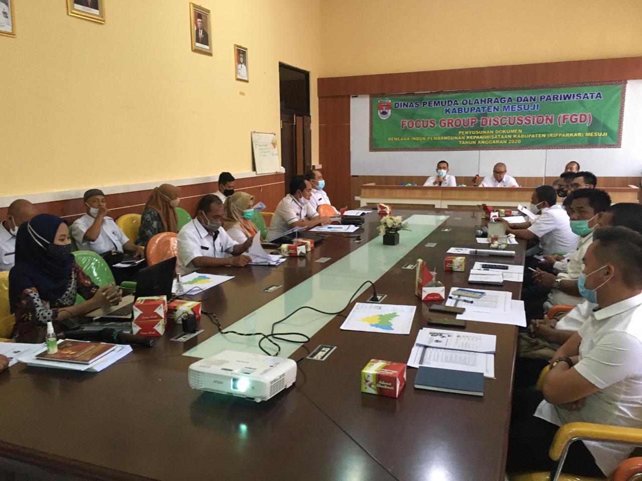 Buka Diskusi Pembahasan Induk Pengembangan Pariwisata, Ini pesan Sekda Mesuji