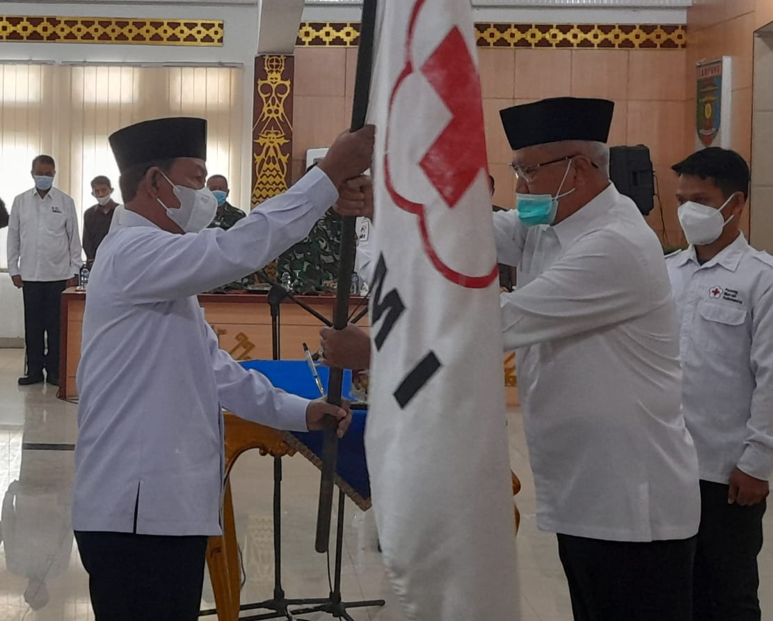 Resmi, Bupati Budi Utomo Jabat Ketua PMI Lampura