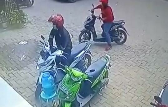 Tunggu Cucian Laundry, Motor Pinjaman Raib di Parkiran