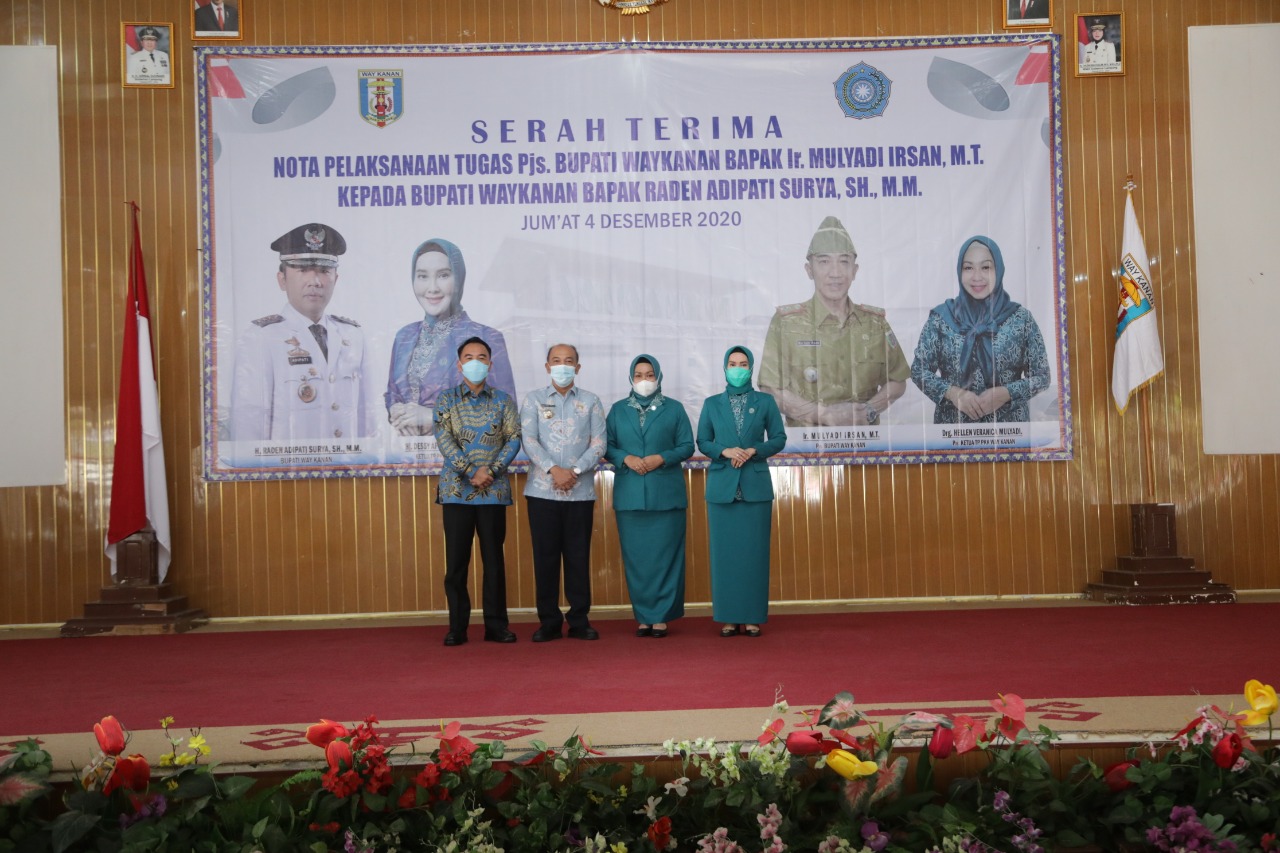 Waykanan Kembali Dipimpin Adipati Surya