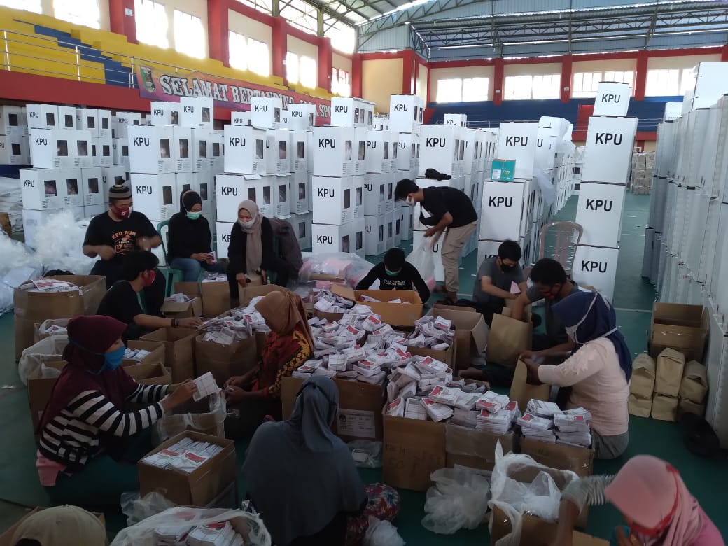 KPU Lamtim Packing Logistik Pilbup