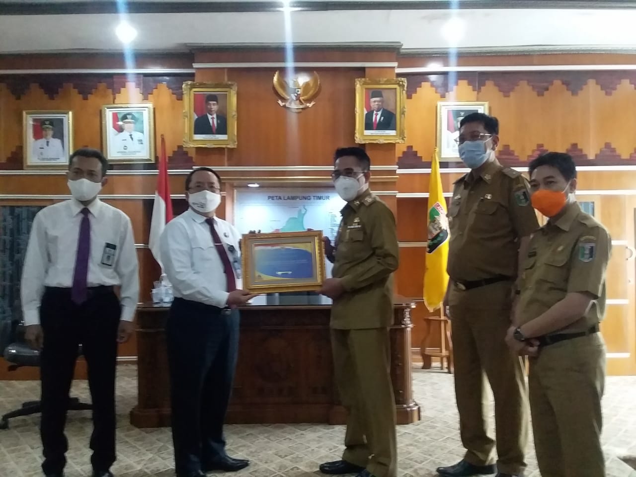 Lamtim Raih Penghargaan Dari Kementrian Keuangan RI