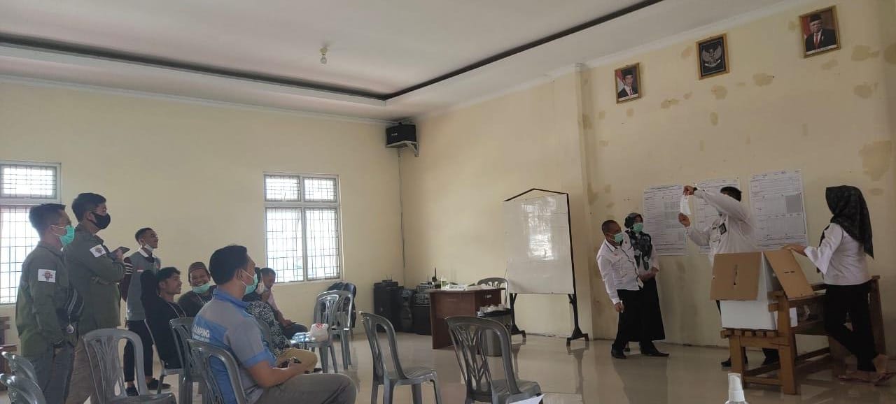 Di Rutan Kelas I Bandarlampung, Jumlah Suara Nanang Ermanto dan Tony Eka Candra Sama Kuat