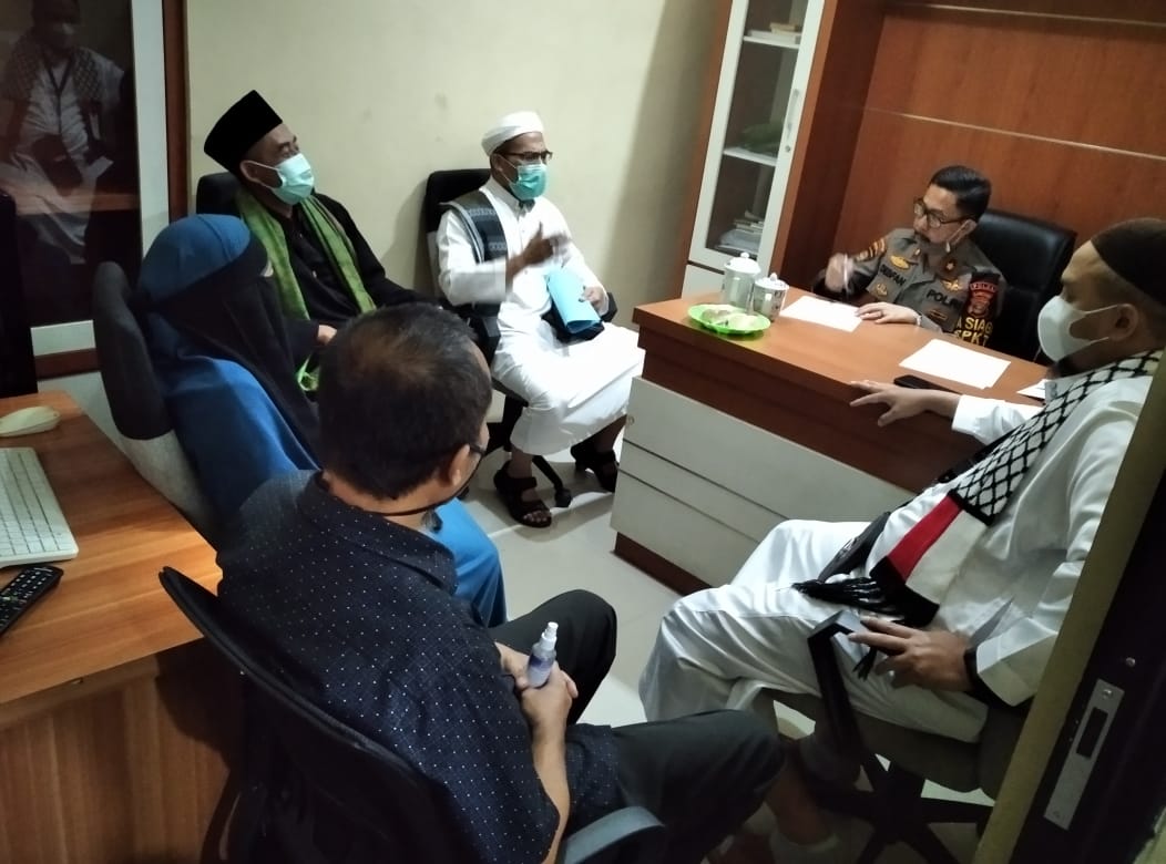 Sampaikan Sikap, FSML Sambangi Polda Lampung