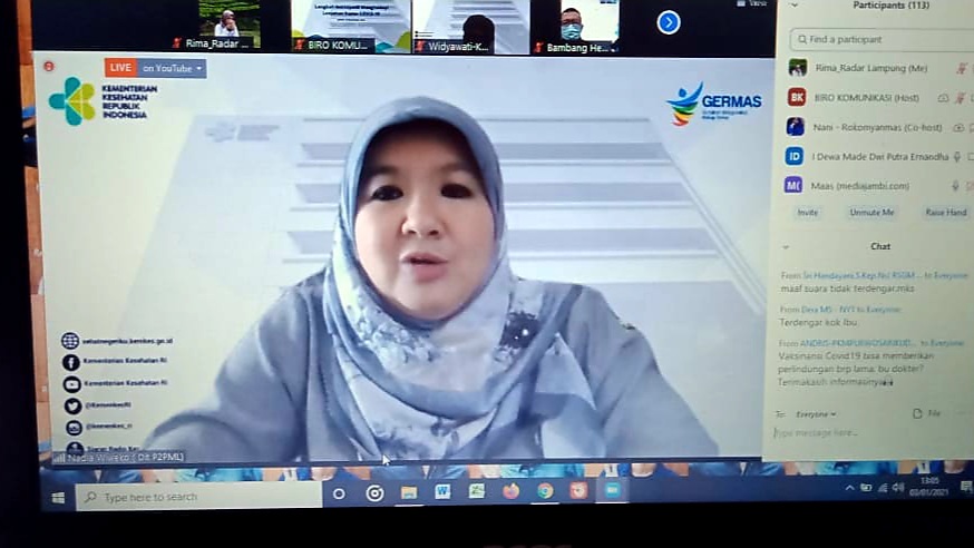Vaksinasi Covid-19 Dilakukan Selama 15 Bulan