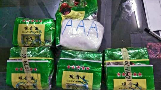 Baru Saja Awal Tahun, Polda Amankan 5 Kg Sabu Dibungkus Teh China