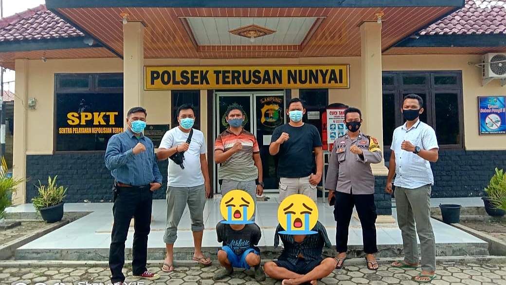 Gasak Dua Motor di Mes PT BLP, Akhirnya Dua Tersangka Diringkus