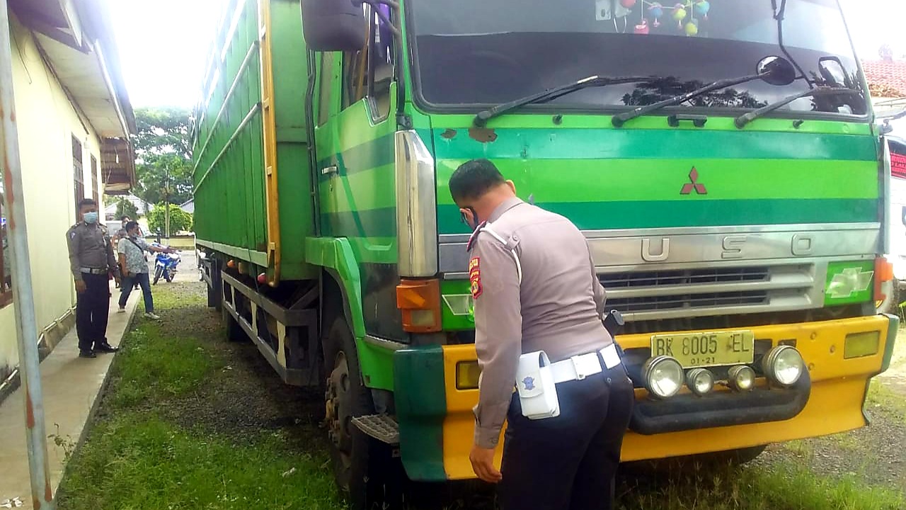 Polres Lamtim Jaring Truk Odol