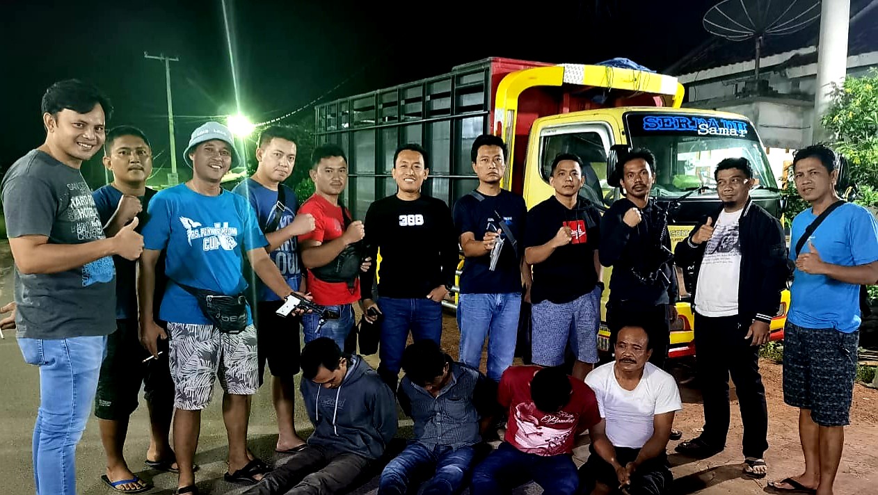 Komplotan Maling Mobil Ditangkap, Polisi Sita FN, Revolver, dan Belasan Amunisi