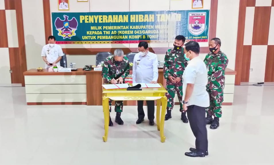 Pemkab Mesuji Hibahkan Lahan 20 Hektare