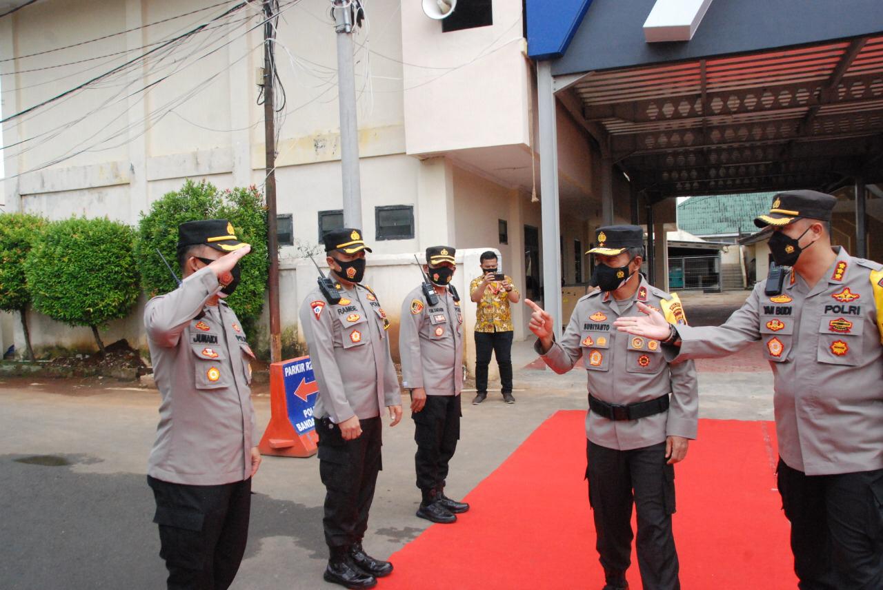 Wakapolda Cek Kesiapan Pasukan Dalmas Polresta