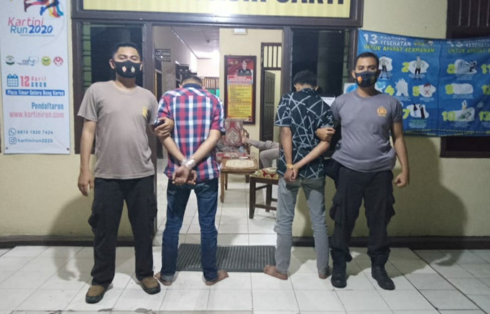 Lolos di Bandarlampung, Dua Tersangka Curanmor Tertangkap di Lamtim