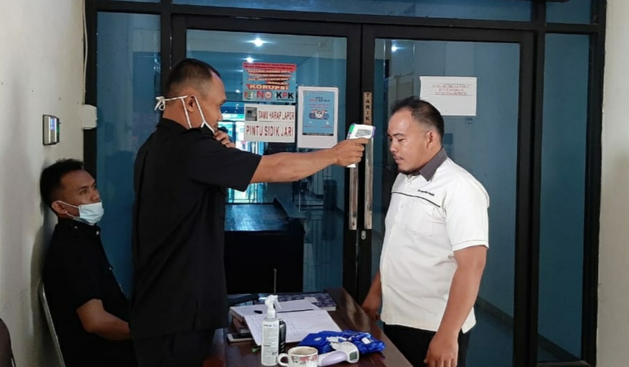 Perketat Akses Masuk DPRD Pesawaran