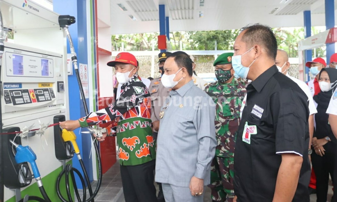 Resmi Beroperasi, Bupati Ingatkan Pengelola SPBU Jaga Sakti