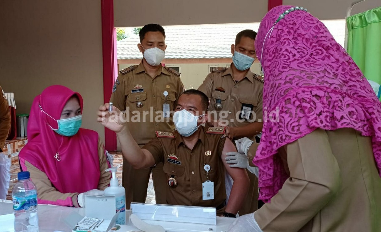 Ratusan Nakes di Tuba Telah Divaksin