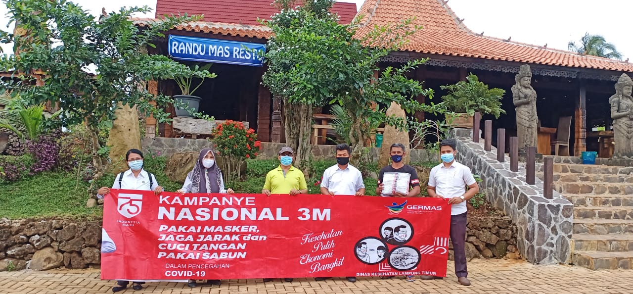 Diskes Lamtim Pantau Penerapan Prokes