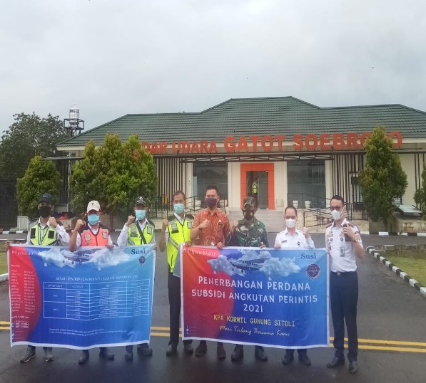 Rute Penerbangan Perintis Way Tuba-Branti Kembali Dibuka