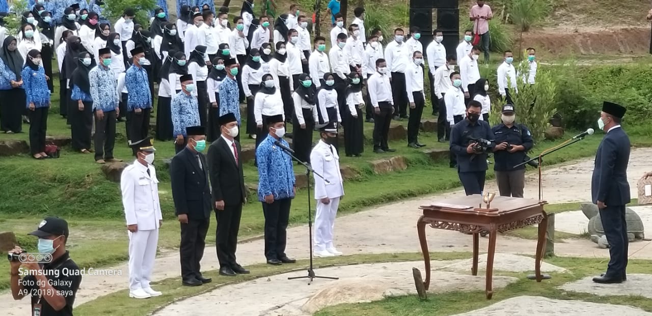 Bupati Tubaba Lantik Ratusan Pejabat Eselon II, III, dan IV, Ini Diantaranya