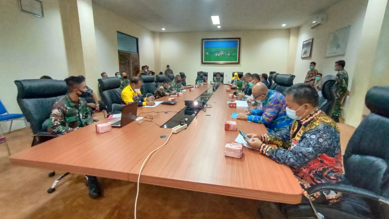 Dandim 0426 Paparkan Renja TMMD 2021 di Kecamatan Mesuji