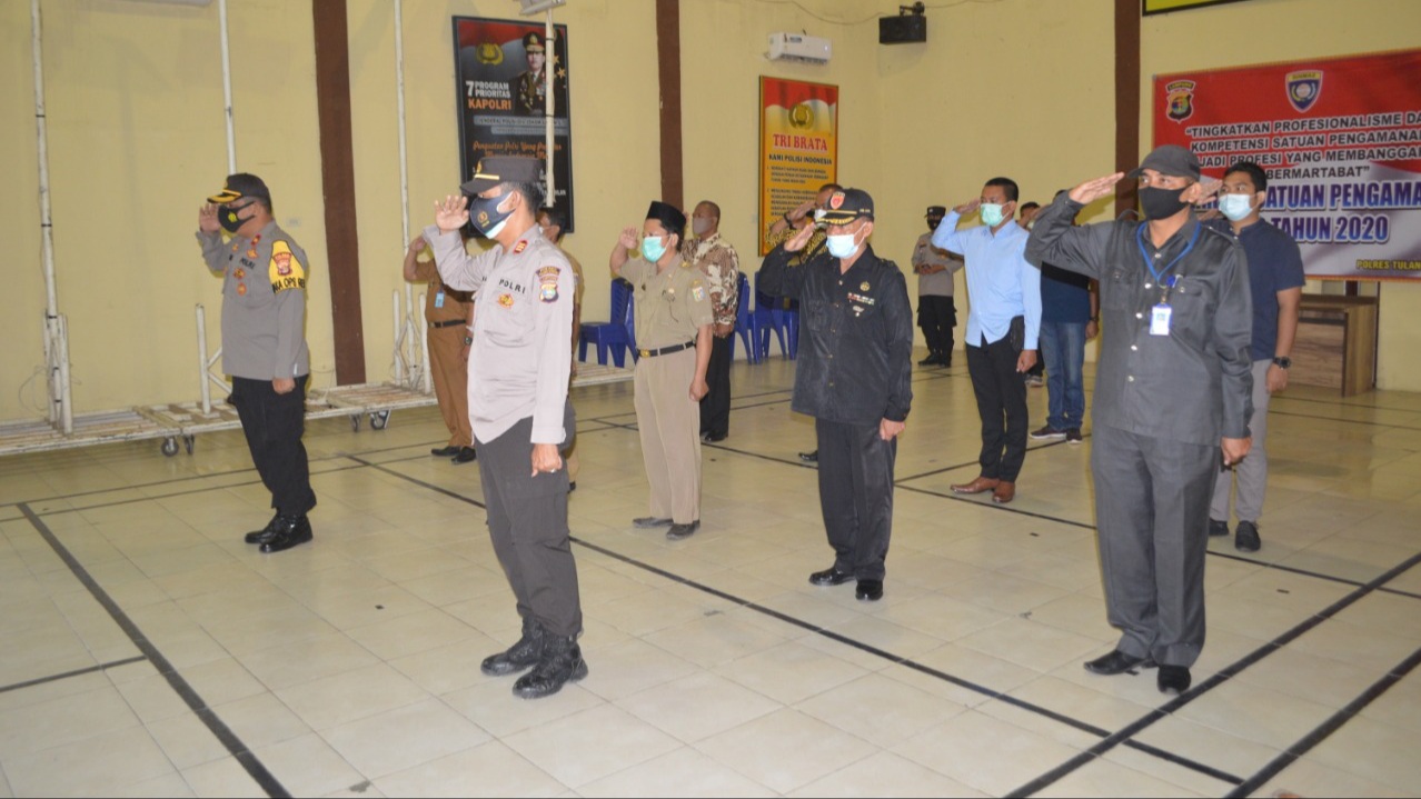 Satpam Mitra Polri Jaga Keamanan