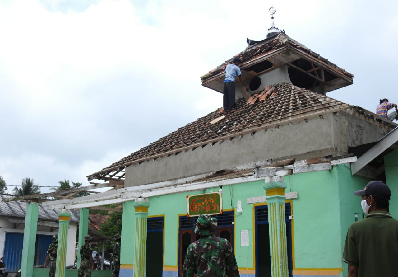 Pra TMMD, Kodim 0429 Lamtim Mulai Renovasi Musala