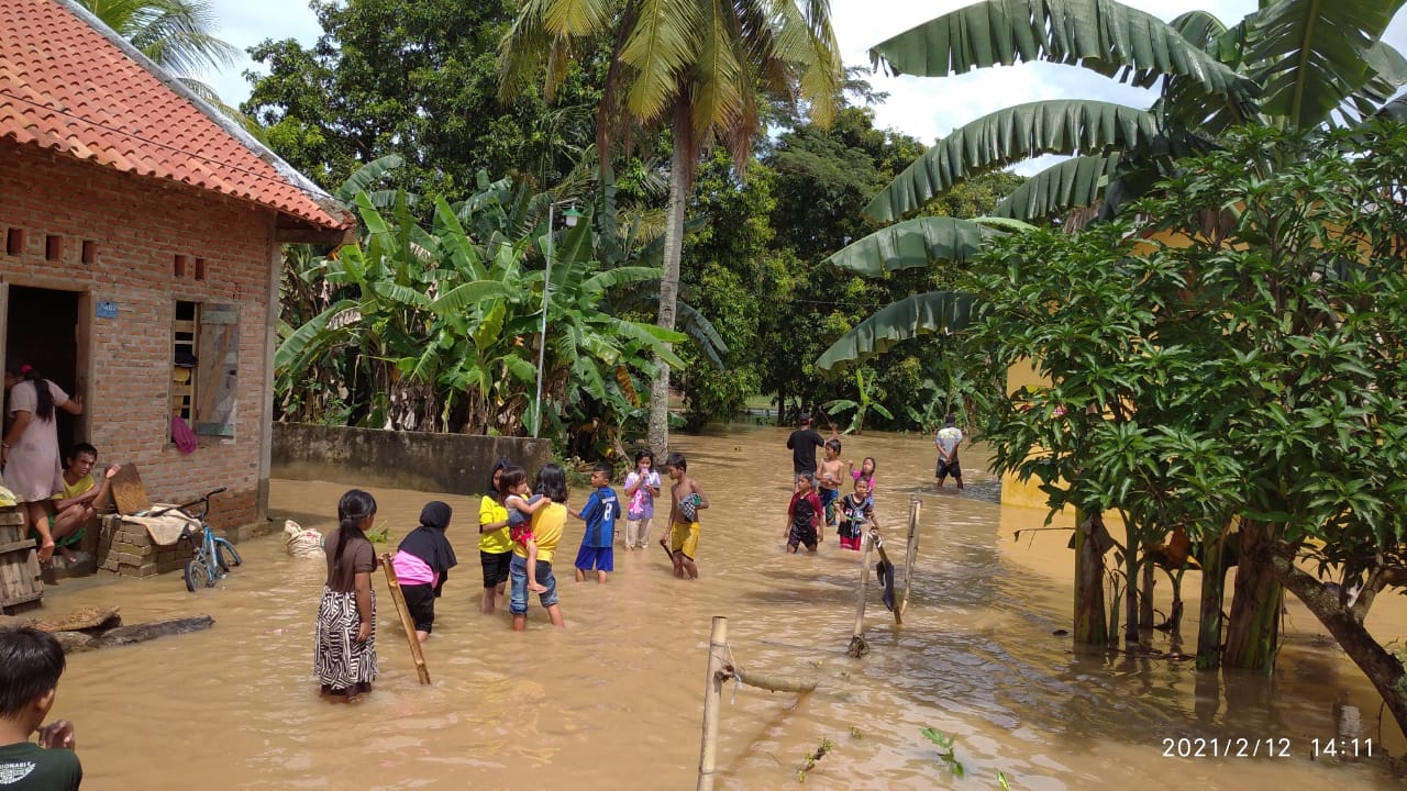 Puluhan Rumah di Lampura Terendam Banjir