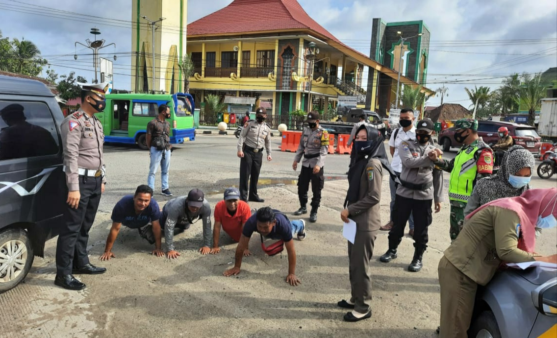 Operasi Yustisi, Ratusan Warga Langgar Prokes