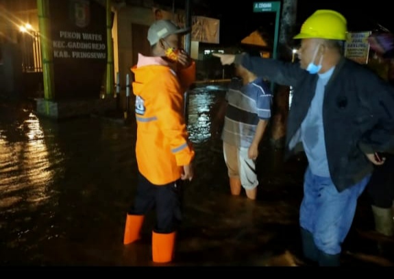 Banjir Kiriman Rendam Pemukiman di Gadingrejo