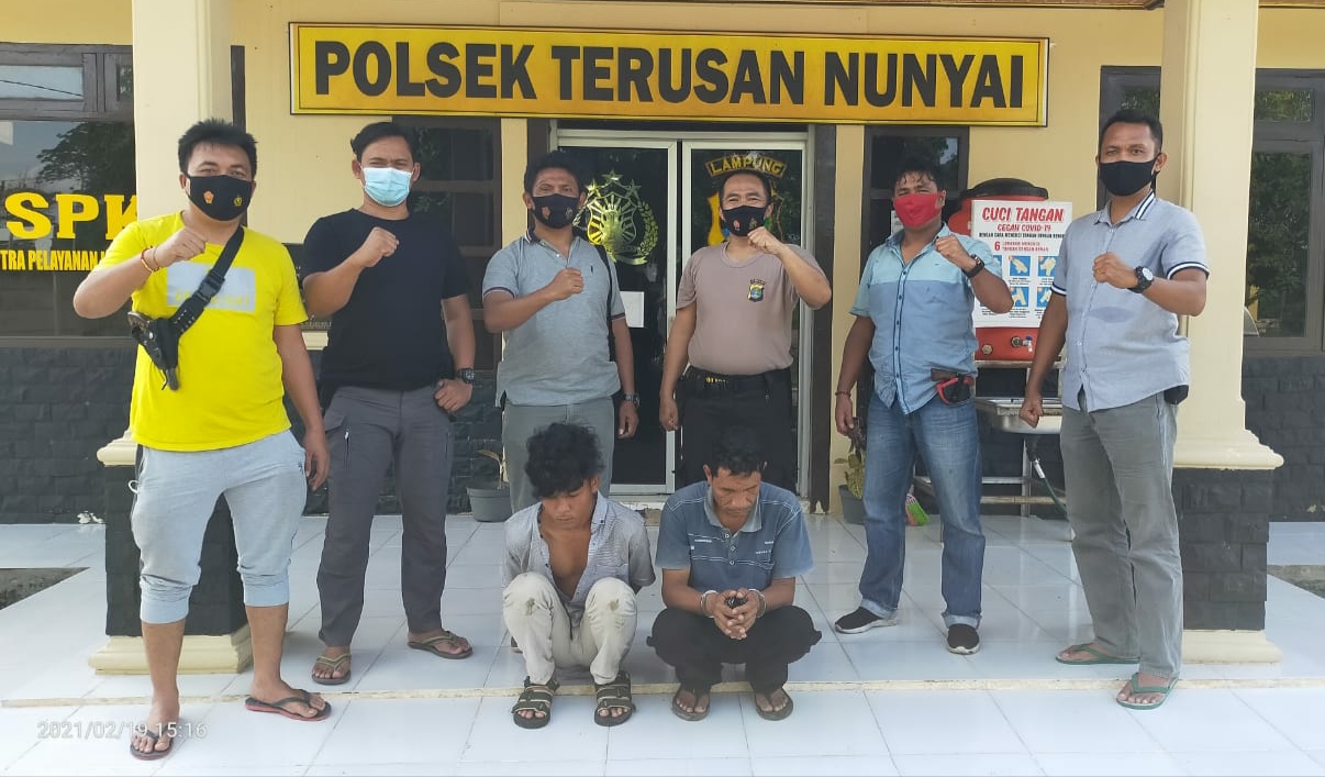 Dua Warga Jatimulyo Kedapatan Bawa Sabu dan Simpan Senpi Rakitan