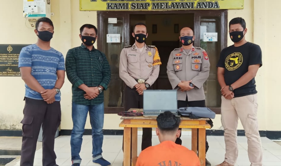 Bobol Kantor Kecamatan, 30 Menit Kemudian Diciduk