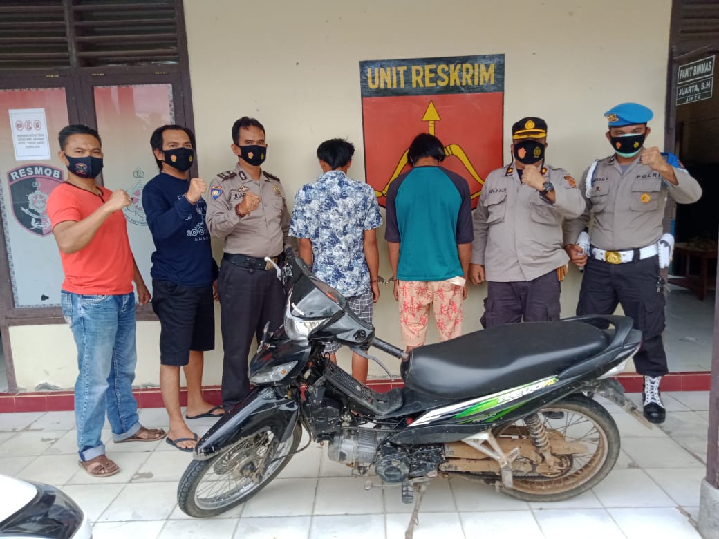 Lagi Cek Kebun Durian, Motor Raib Digondol Maling