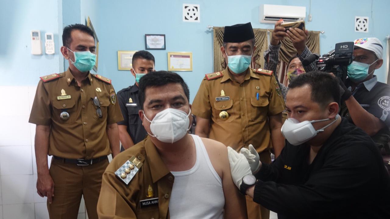 Vaksin Kedua, Musa Rasakan Sedikit Sakit dan Lapar