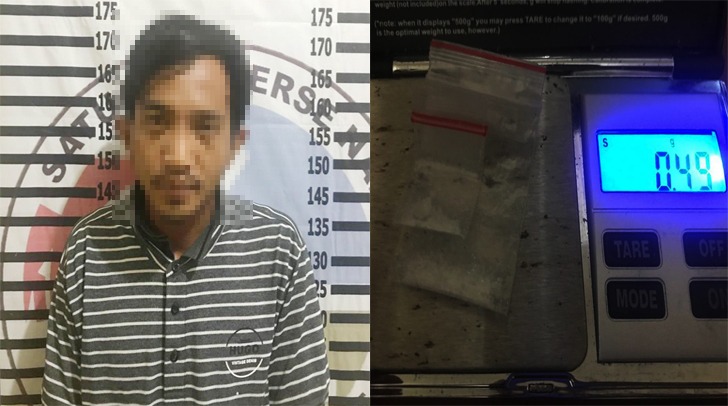 Jadikan Rumah Sendiri Tempat Jualan Sabu, Akhirnya Digerebek Polisi
