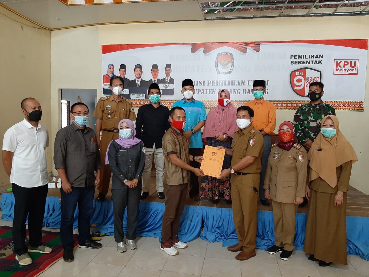 Pleno DPB, Pemilih Sah di Tuba 286.942 Orang