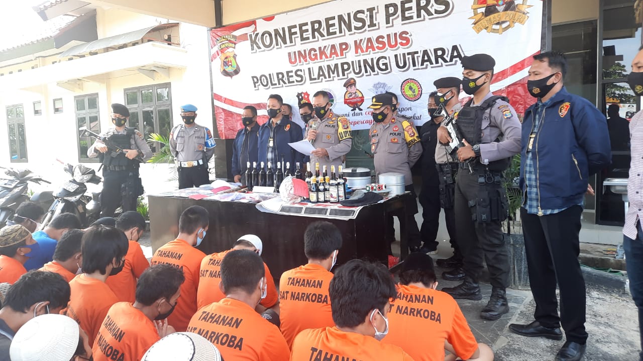 Dua Pekan, Amankan 52 Tersangka