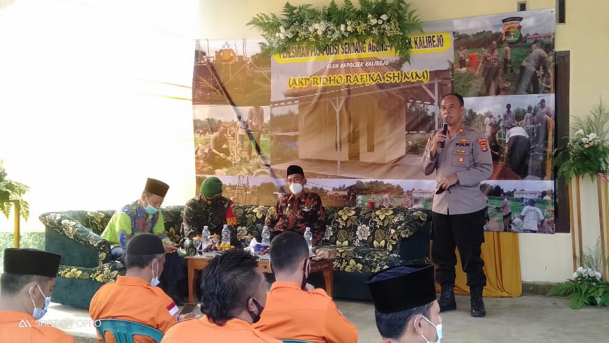 Cikal-Bakal Polsek, Pospol Sendangagung Diresmikan