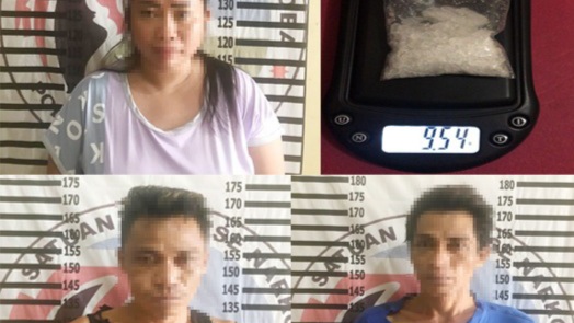 Tiga Bandar Narkoba Ditangkap, Polisi Sita 9,54 Gram Sabu