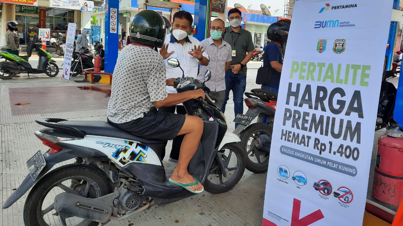 Ssstt, di Bandarlampung Hanya Tiga SPBU Ini yang Bisa Jual Premium